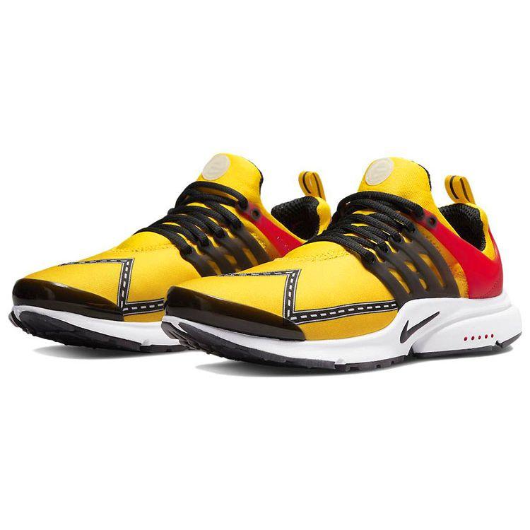 Nike Air Presto Road Race Men Sneakers Yellow Speed-Yellow University-Red CT3550-700