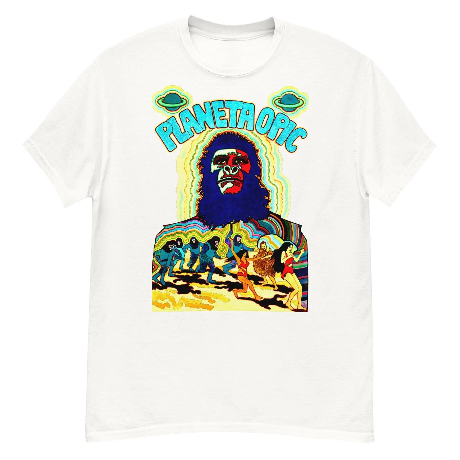 Planet of the Apes cult sci-fi film Czech poster art t-shirt 2XL
