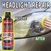 Car headlight repair kit, universal type for removing oxidation, yellowing, scratches, and polishing to increase transparency.