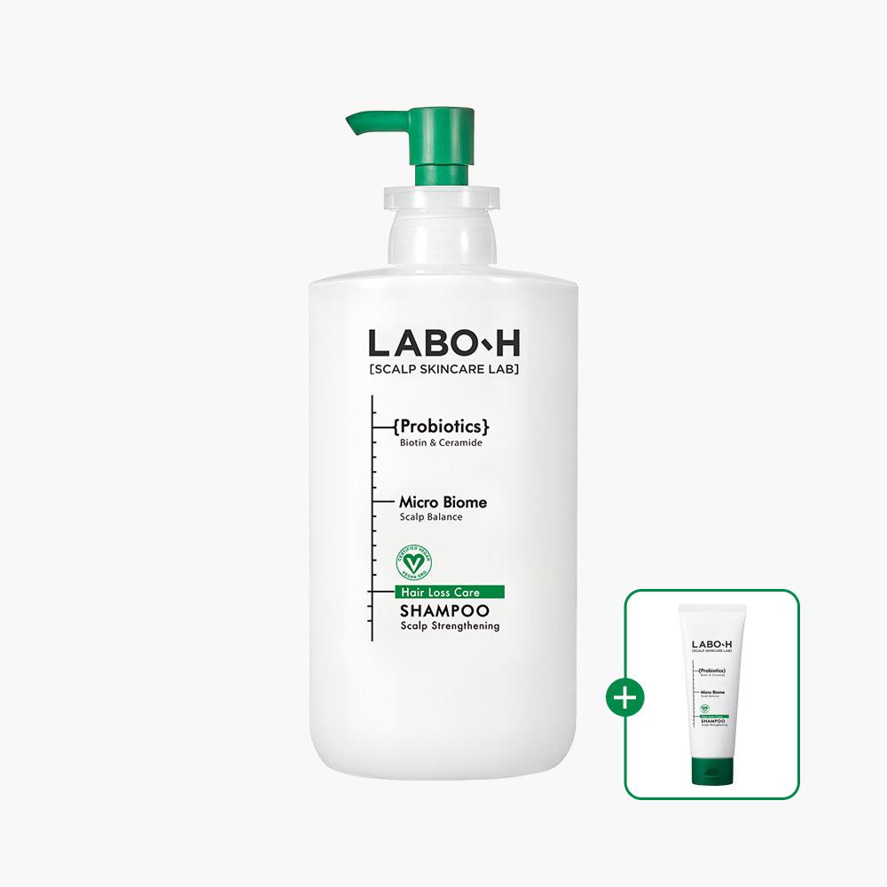 

LABO-H Hair Loss Symptom Relief Scalp Strengthening Shampoo Set – 750ml + Travel Size 112ml 750ml+112ml