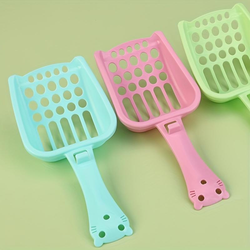 1PC Durable Cat Litter Shovel, Easy To Clean and Durable Plastic Pet Waste Shovel