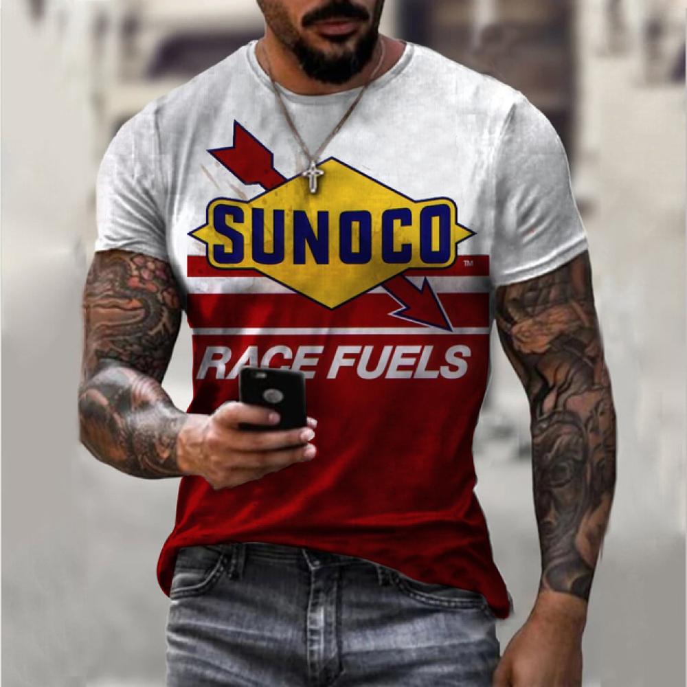 Summer New Graphic Casual Short Sleeved T Shirt For Men Oversized Streetwear 3D Digital Printing Large Size Top Tees For Male