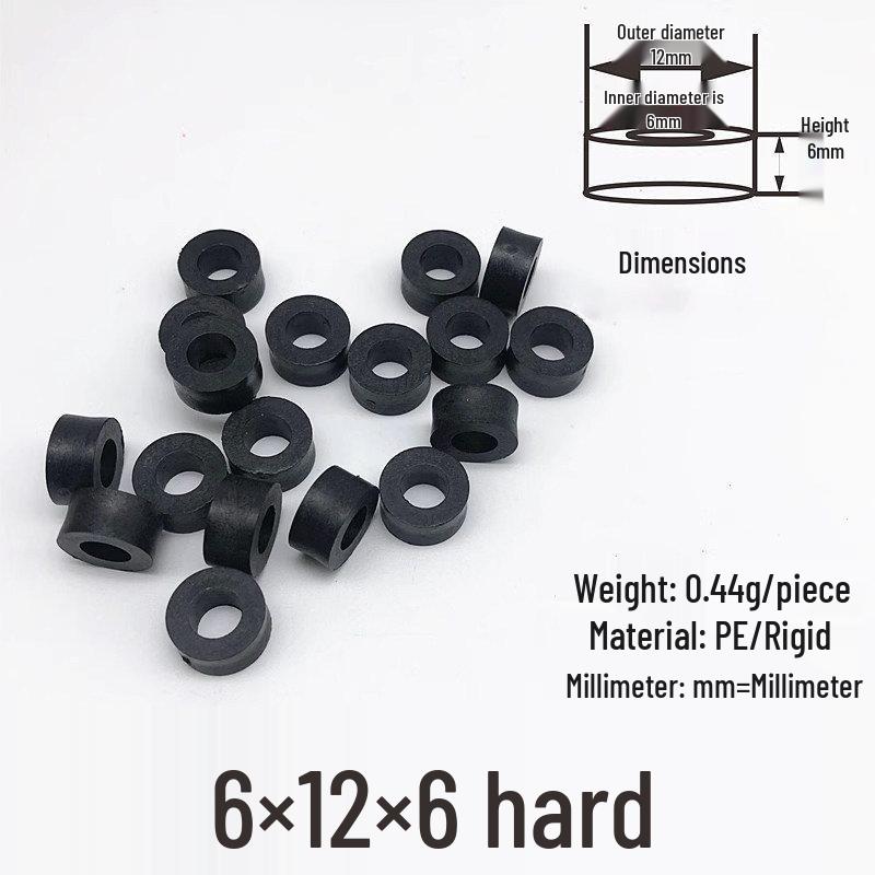 Heightening Pad: 0.5-2CM Thick Plastic Washer Gasket