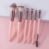 Beginner Makeup Brush Set: Eyeshadow, Loose Powder, Blush, Highlighter, Concealer, Nose Shadow Brushes, Full Beauty Tool Kit
