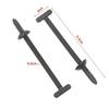 Heavy-Duty Self-Locking Nylon Cable Ties - UV-Resistant, High-Strength Fasteners for Car/Home/Office/Outdoor Use - with B