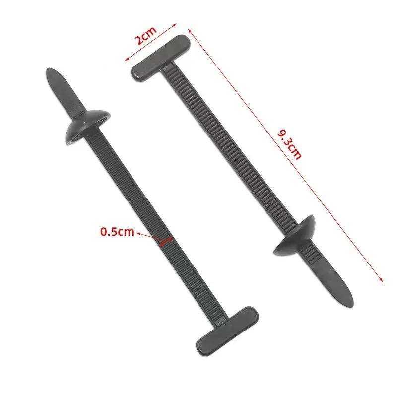 Heavy-Duty Self-Locking Nylon Cable Ties - UV-Resistant, High-Strength Fasteners for Car/Home/Office/Outdoor Use - with B