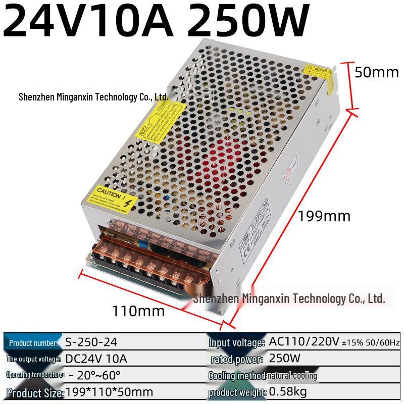 220V to Multi-Voltage Switching Power Supply for LED Strips and Monitors (5V, 12V, 24V, 36V, 48V; 5A-30A)