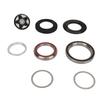 Bicycle Headset Kit Aluminum CNC Processing Bicycle Headset Star Nut for 41.8‑52mm Tapered Headtube with 28.6mm