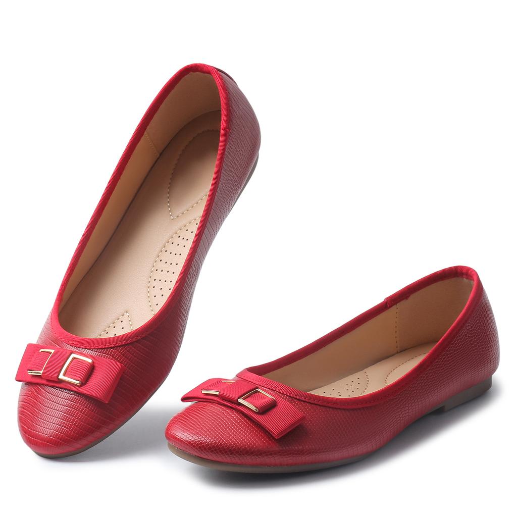 Scarpe da Passeggio da Donna Primavera e Autunno Traspiranti Slip-On Morbide Comode e Leggere Eleganti Punta Tonda Scarpe Piatte da Donna