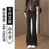 Slight Pants Women's New Autumn Small Drape Large Size Fat Mm Flared Pants Casual Horseshoe Pants