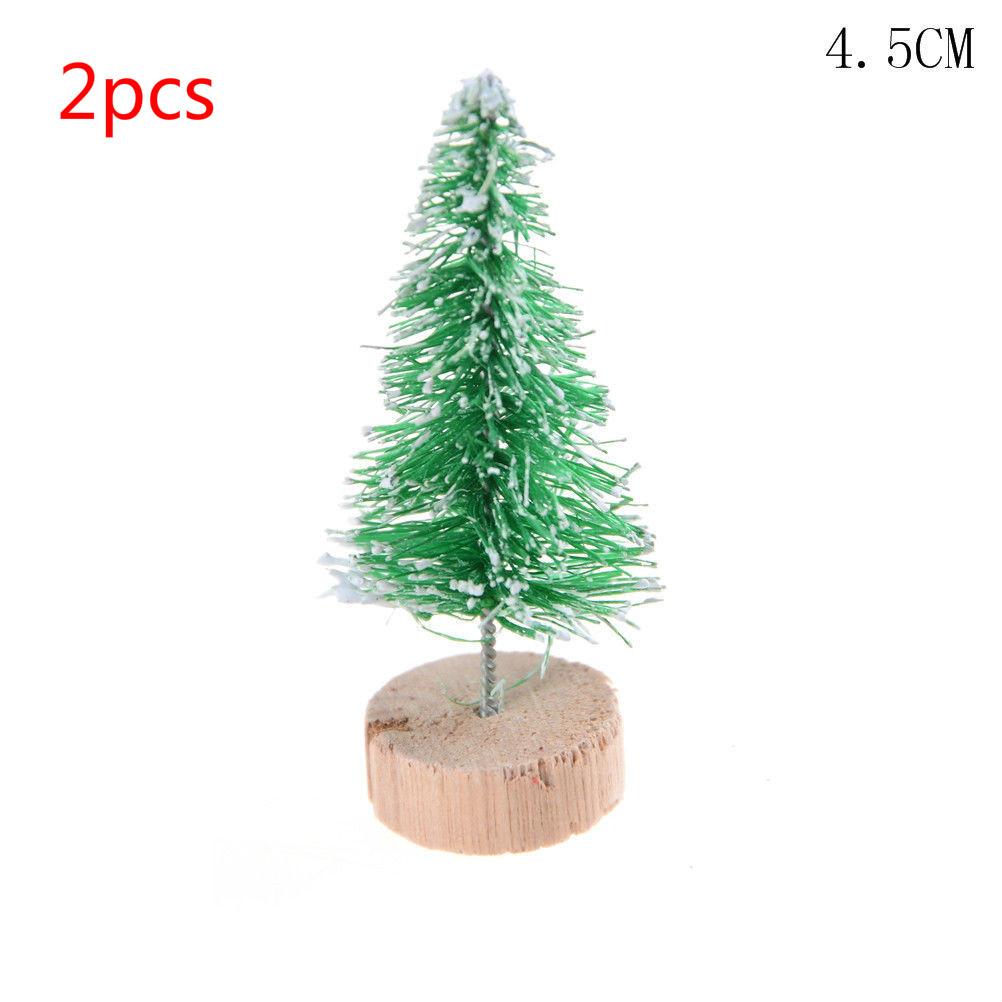 Hot DIY Mini Christmas Tree Small Pine Tree Placed In The Desktop Home Decor Christmas Party Decoration Kids Gifts For Home Xmas