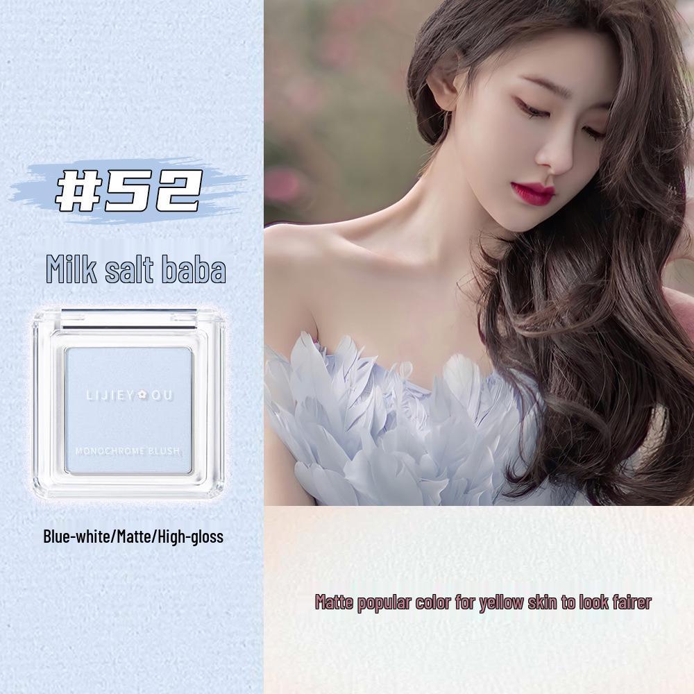 Monochrome Blush & Highlight Cream – Purple, Blue, Peach Matte