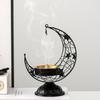 Metal Censer Craft  Delicate Five Pointed Star High Footed  Censer  for Home Office