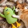 Dog Toy Plush Companion Sleeping Duck Bite Resistant Teeth Grinding Sound Relief Duck Sound Relieve Boredom Cat Pet Toy