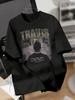 Hip Hop Trendy Tshirt Retro Psychedelic Street Style Men and Women Tshirt Made of Pure Cotton Material Fan Gift for Music Fans