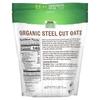 Real Food, Organic Steel Cut Oats, 2 Lbs (907 G)