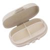 Medicine Organizer Portable Dividing Medicine Planner Box Snap Design Daily Medicine Holder