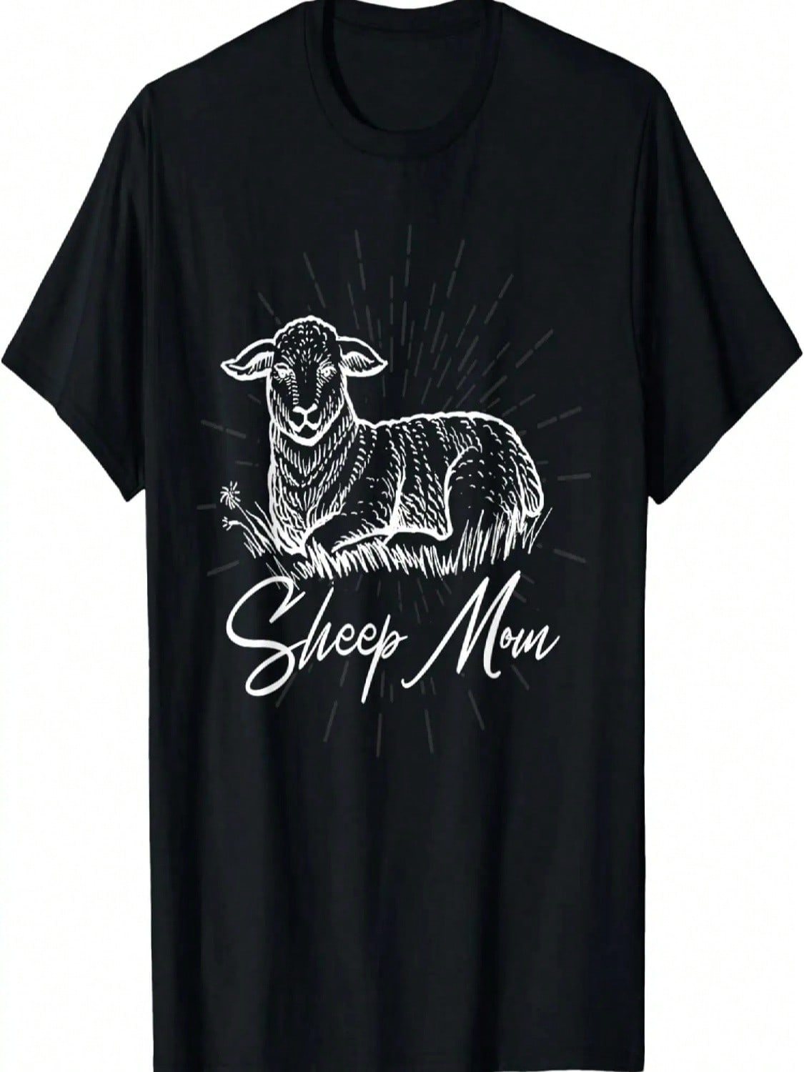 Sheep Lover Clothing For Mom - Sheep Mom T-Shirt S разноцветный