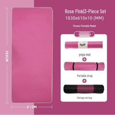 LongChan Edged Anti-Slip Yoga Mat