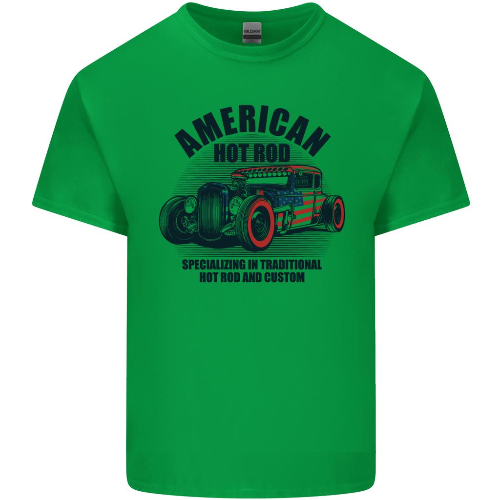 American Hot Rod Hotrod Enthusiast Car Unisexs Light Cotton TShirt