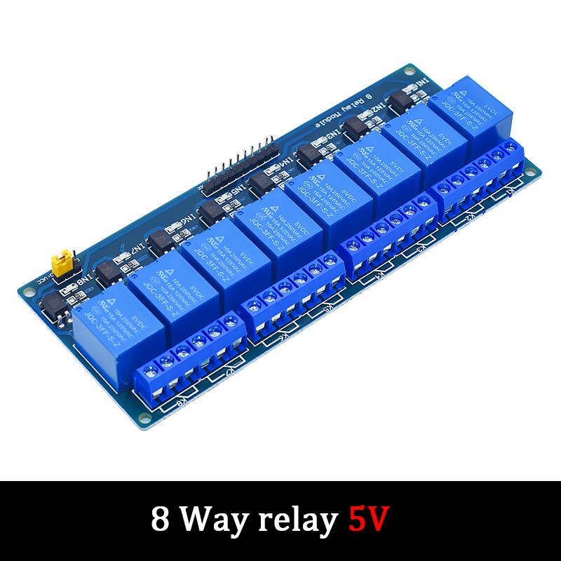 5V 12V Low Level Trigger Relay Module 1/2/4/8/16 Channel Optocoupler Isolation Board For Arduino PIC AVR DSP ARM MCU Control