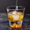 250ml Golden Mountain Whiskey Glass Japanese Style Crystal Wine Glasses Old-fashioned XO Whisky Tumbler Chivas Brandy Cup Gift