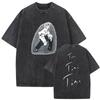 Vintage Washed Tini Stoessel Tour 2026 Graphic TShirt Men Women Casual High Quality Fashion Oversized Cotton T Shirt Streetwear