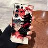 Japanese Ancient House Painting Case for Samsung Galaxy S23 Ultra S25 Edge S24 Plus S20 S21 FE Black Soft Phone Cover