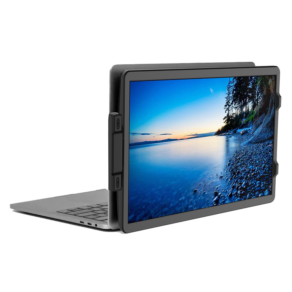 14.1/13.3Inch Rotatable Extender Dual Screen Type-C/HDMI Foldable Gaming Monitor Panel for Meeting Teaching Demonstration