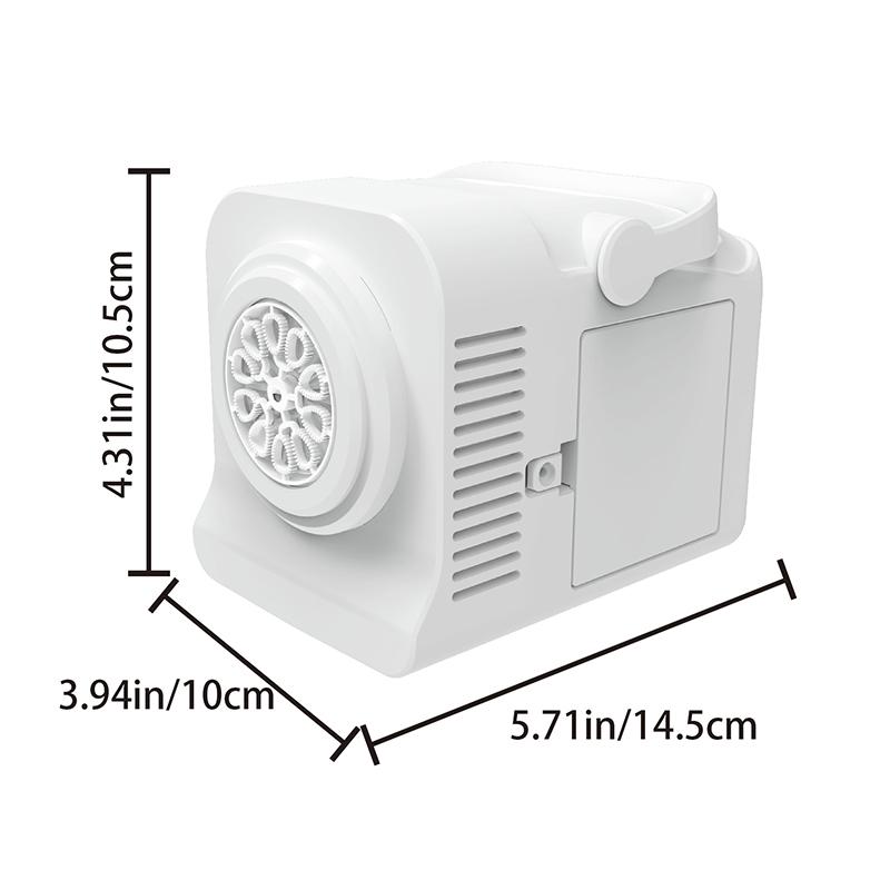 Bubble machine children's handheld bubble machine outdoor wedding props games holiday gifts without bubble water batteries