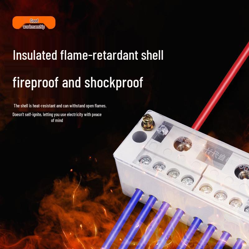 Självlyftande kopplingsdosa: 2-i-8/12/4 Ut Hushållstråddelare Kopplingsplint