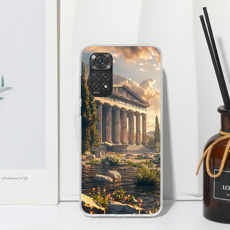 Roman Colosseum Phone Case For Xiaomi Redmi Note 15 13 14S 14 Pro Plus 12S 11S 10S 12 11E 10 11T Art Fundas Back Cover Redmi Not