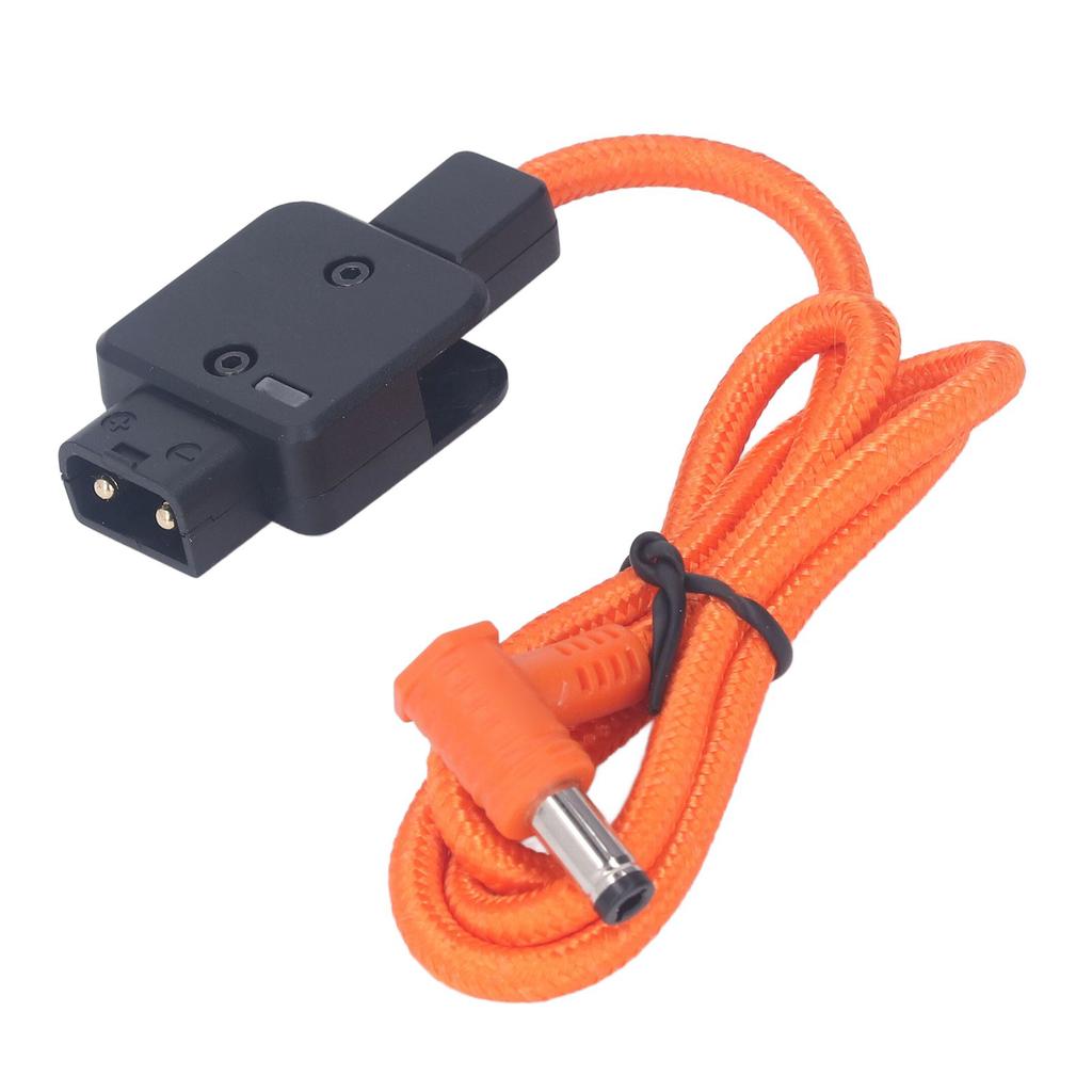 D Tap To DC Power Cable 5.5x2.5mm for Camera Monitor Fill Light 60cm Power Cable with Anti Reverse Insertion Indicator