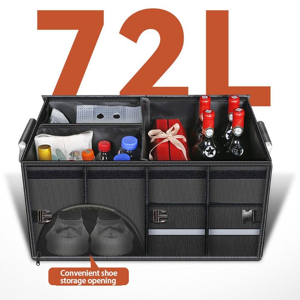 Foldable Car Trunk Organizer Oxford Cloth Storage Organizer High Quality Storage Box  Universal