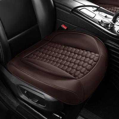 Autositzkissenbezug Leder Auto Schutzsitzbezug Umfassendes Schutzdesign Auto Sitzschoner für Kleinwagen