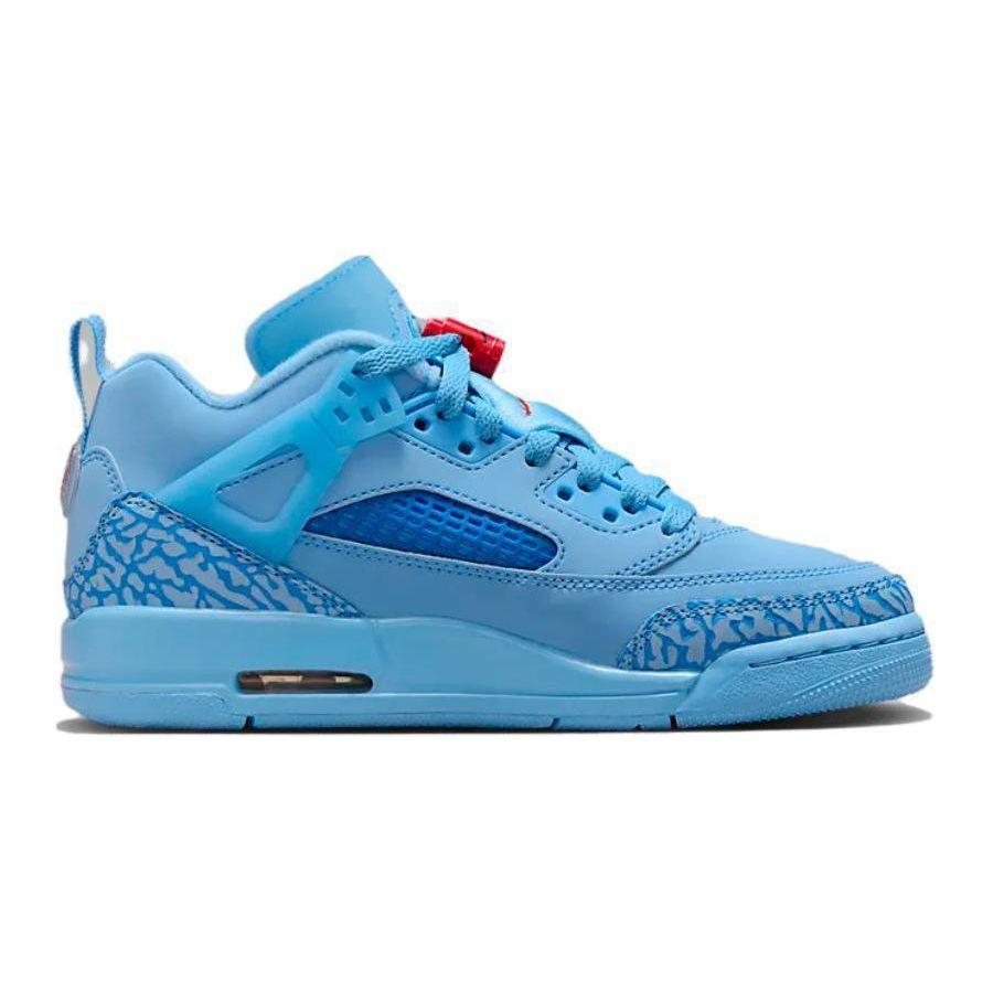 Air Jordan Spizike Low GS Houston Oilers Kids Sneakers Blue Football-Blue Fountain-Blue FQ3950-400