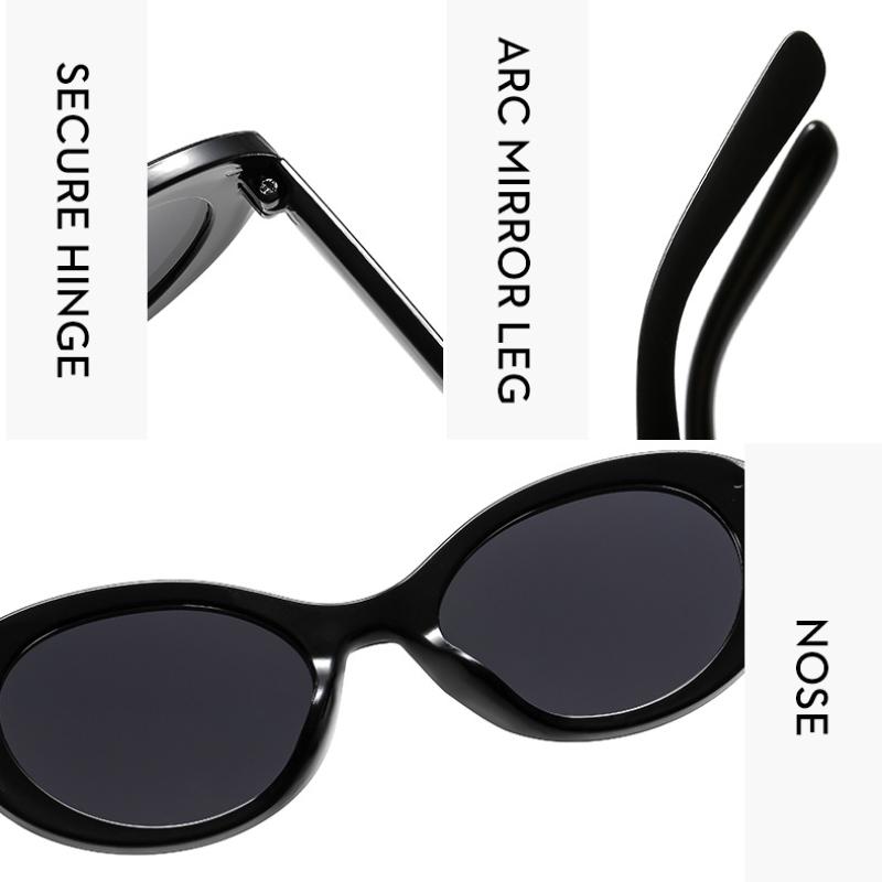 Women's Sunglasses, Fashionable T-shaped Oval Sunglasses