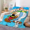 Cartoon Cute A-Asterix Blanket For Sofa Office Bed Plane Travel Sleep Read Relax Camping Soft And Warm
