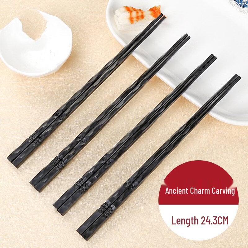 Abay Engraved Floral Chopsticks