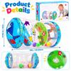 Inflatable Baby Crawling Training Roller, Plastic Support Roller to Help Infants Learn to Crawl
