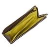 Slim L-shaped zipper long wallet Monogram Purse 75-1822 Dark Brown