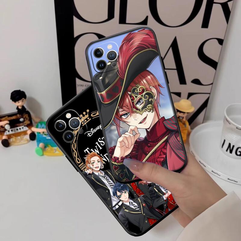 Twisted Wonderland Case for Motorola Edge 60 60s 70 G86 G56 G54 E14 G04S G45 G54 G64 S30 S50 X30 X40 X50 Pro Power