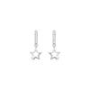 Luxenter Yasio Silver-finished Earrings