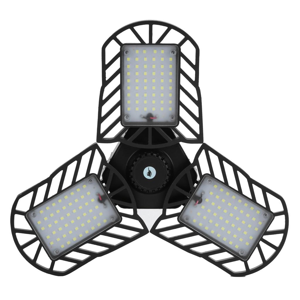 60W SD-0013 Garage Light Deformable LED 90 Degrees Adjustable Working Lamp with Safe Rope 85-265V