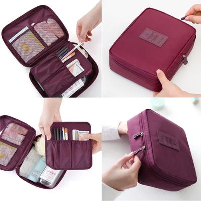 Multifunktions-Make-up-Koffer für Damen, Reise-Kosmetiktasche, Kulturbeutel-Organizer