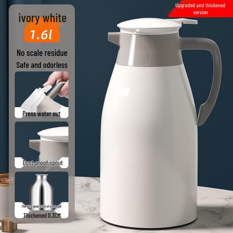 Youluo Smart Bamboo Insulated Thermos Flask