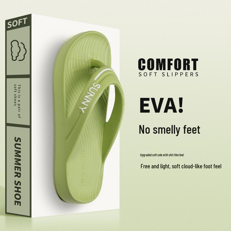 Women's Summer Non-Slip Deodorizing Flip-Flops: Fashionable, Versatile Beachwear