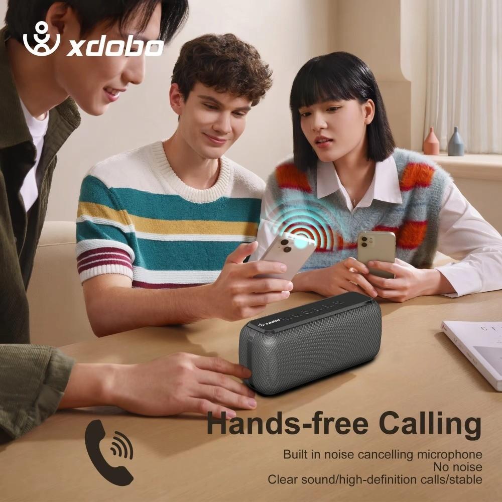 XDOBO X8 Bluetooth Subwoofer Deep Bass Wireless Speaker  for Camping Riding Hiking