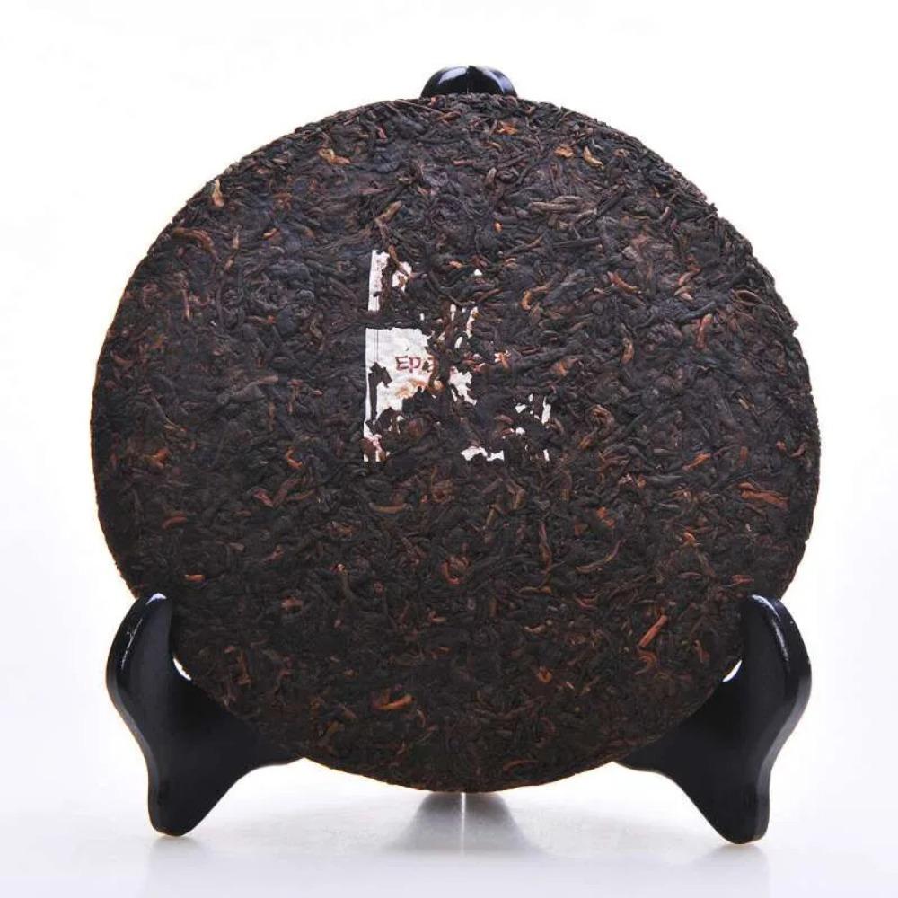 Premium Pu Erh Ripe Cake Menghai Golden Buds Tea 357g