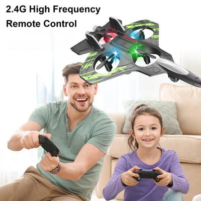 Letadlo na dálkové ovládání Hračka s 360stupňovou kaskadérskou otočkou Mini model stíhačky z EPP pěny Začátečníci Děti Dospělí 2,4 GHz RC letadlo Hračka